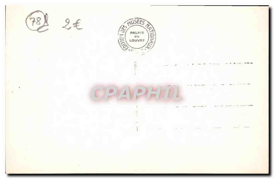 Palais de Versailles — Le bassin de Latone — Édition des Musées Nationaux — Verso