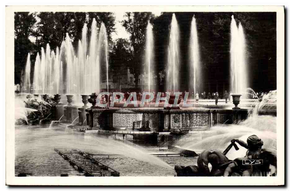 CPA Palais De Versailles Bassin de Neptune Grandes eaux