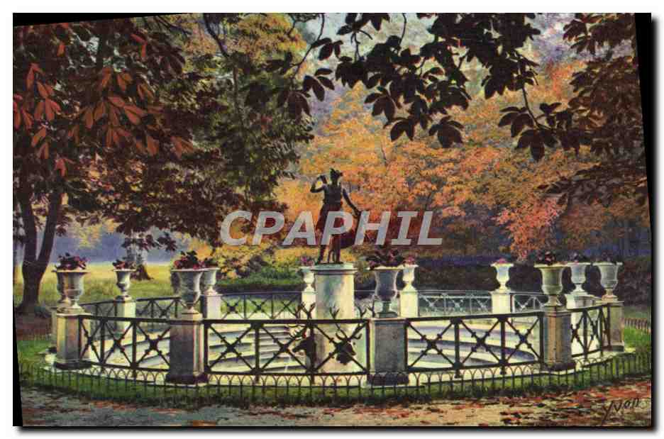 Die Gärten des Palastes — Fontaine de Diane — Les Éditions La Douce France