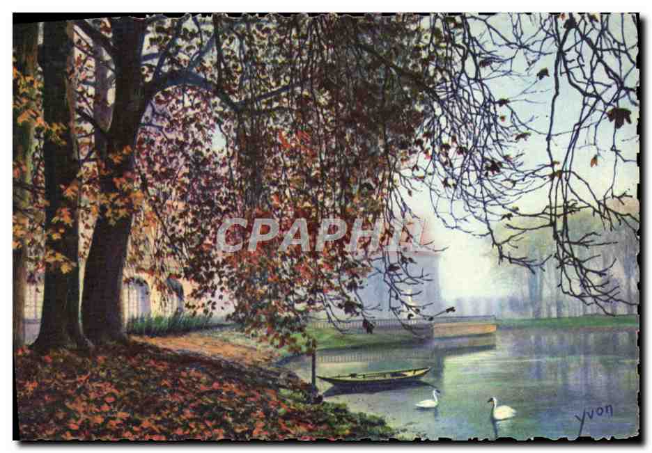 Fontainebleau — Le Palais — L'Étang des Carpes — Éditions L'Art Yvon