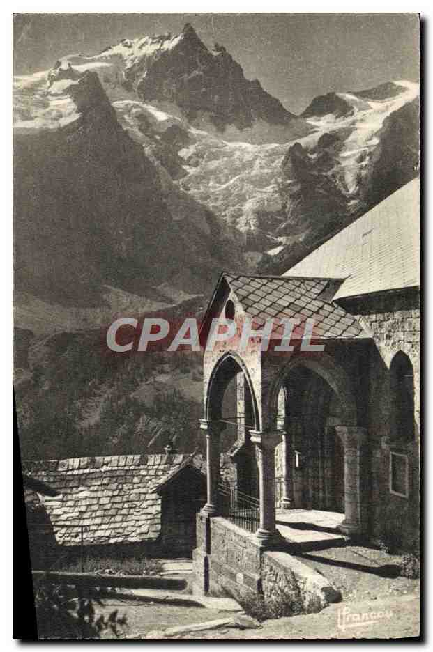 CPA Briancon La Grave L'eglise des terrasses
