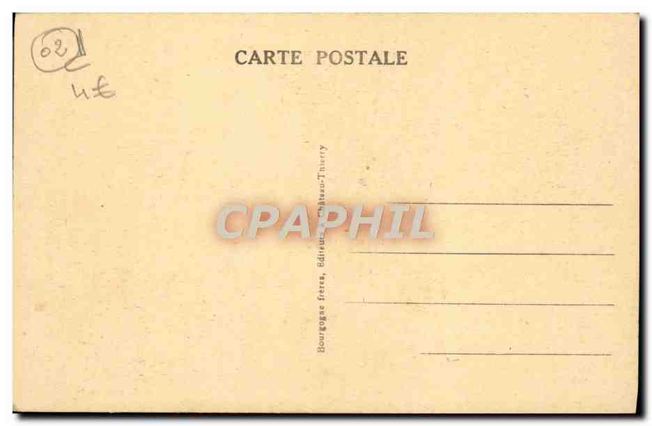 Fère-en-Tardenois (Aisne) — Ancien Château - La Galerie — Édit. Odberry libraire — Verso