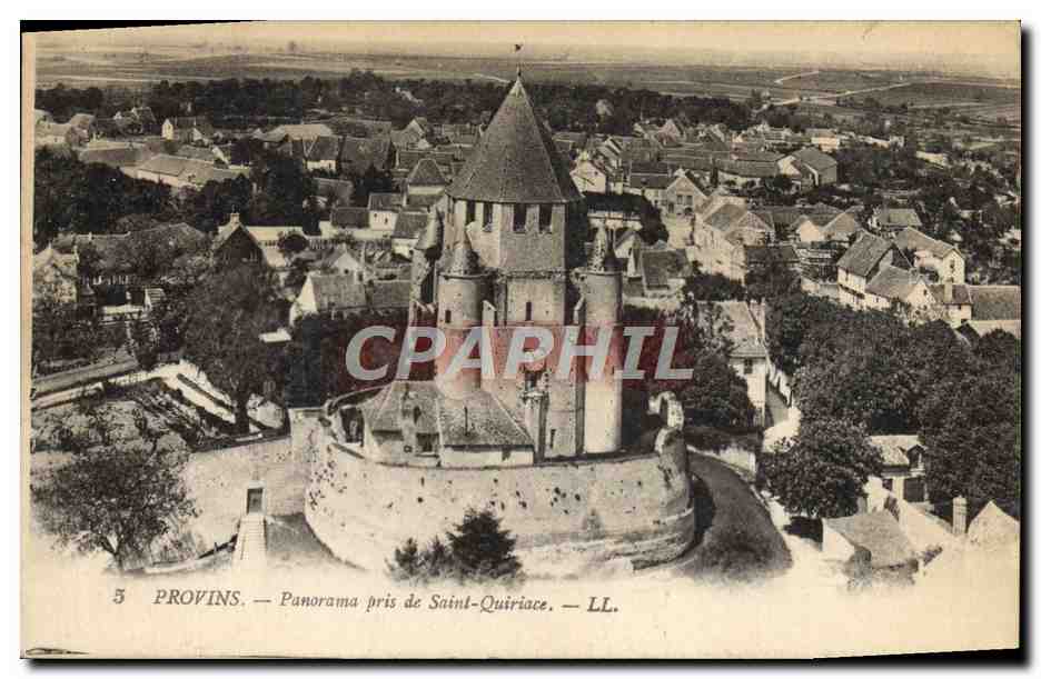 CPA Provins Panorama Pris De Saint Quiriace