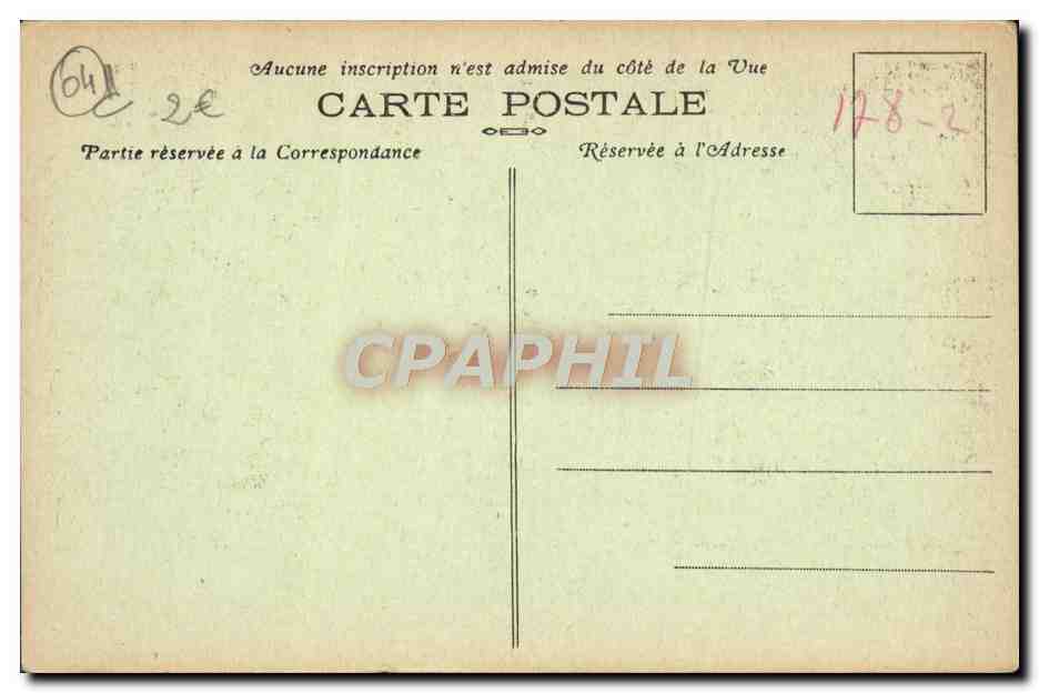 CPA Digne Les Bains La Cathedrale Saint Gerome — Rückseite