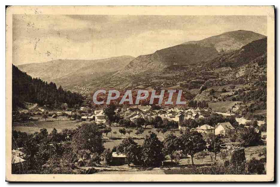 CPA Colmars les Alpes Vue Generale