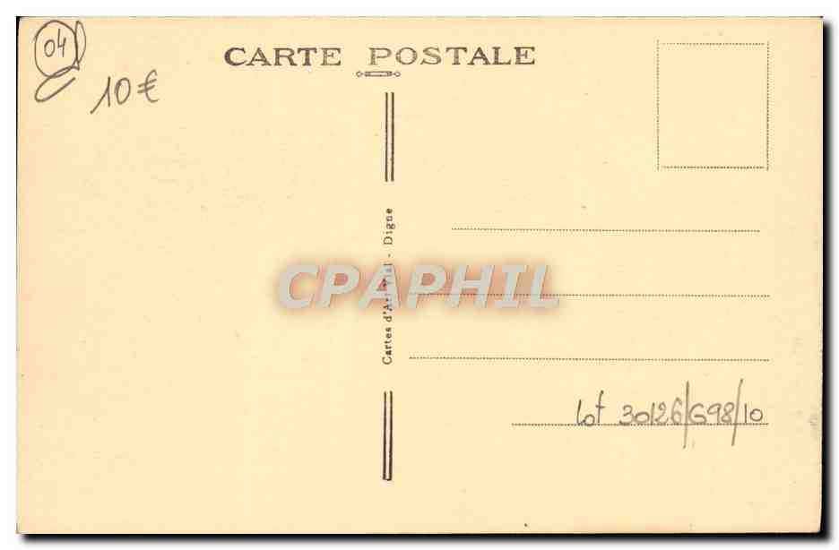 Digne-les-Bains (B.-A.) — L'Établissement Thermal et l'Hôtel des Thermes — Éd. Viel-Digne — Reverso