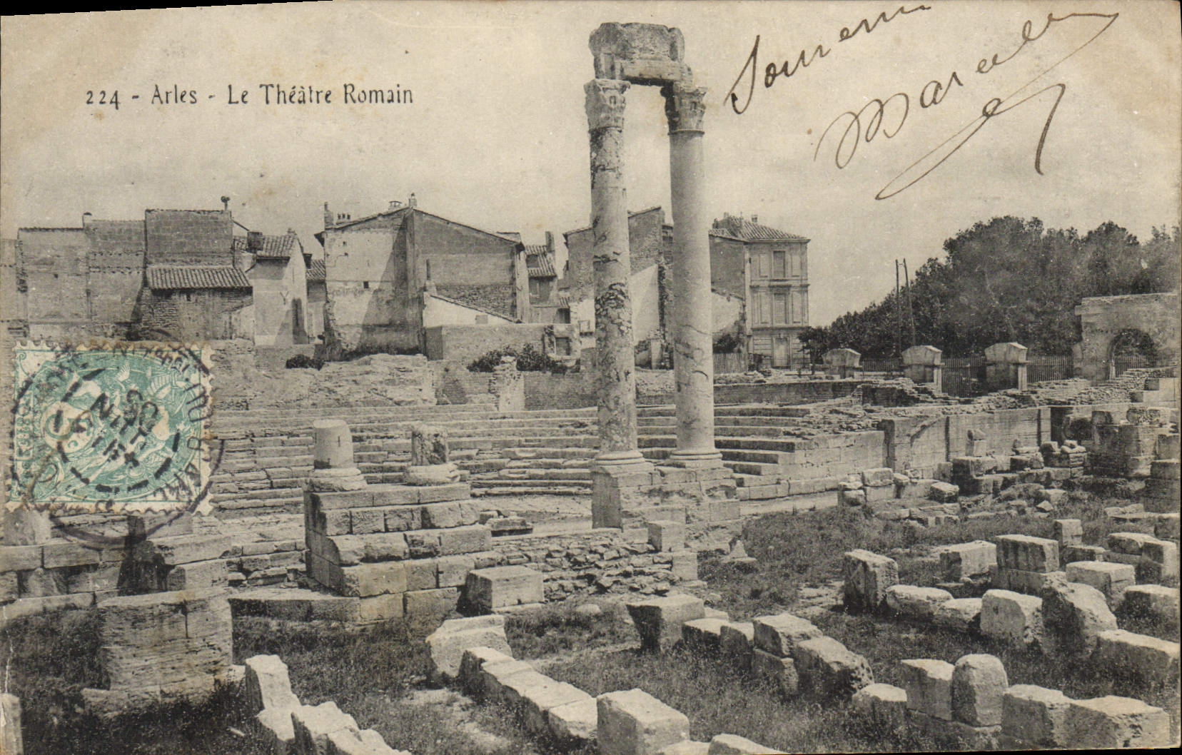 CPA Arles Le Theatre Romain