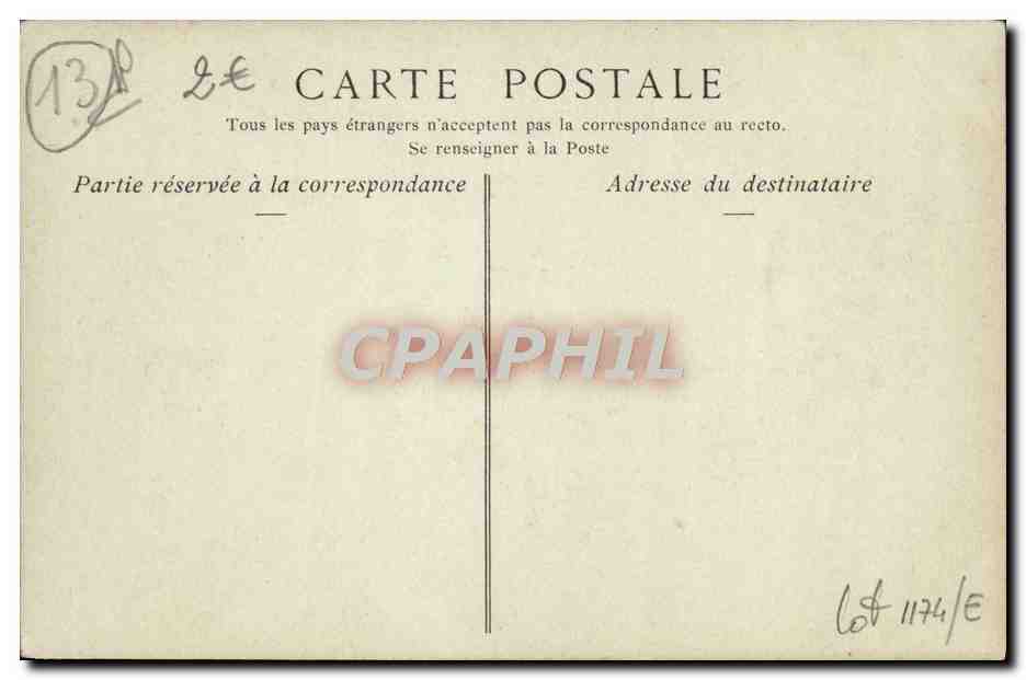 Arles — Les Aliscamps — Collecttons ND Phot — Rückseite