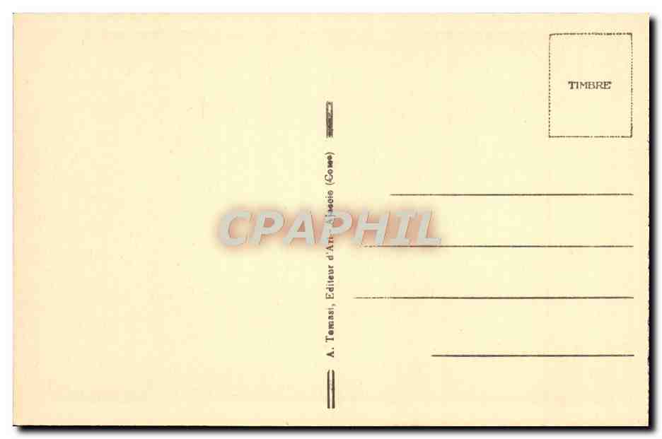 CPA La Chapelle Du TS Sacrement Grille En Fer Forge — Rückseite
