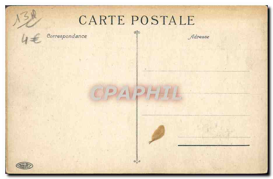 CPA Arles Hotel De Ville Et Saint Trophime — Verso