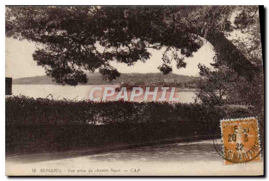CPA Beaulieu Vue Prise Du Chemin Fleuri