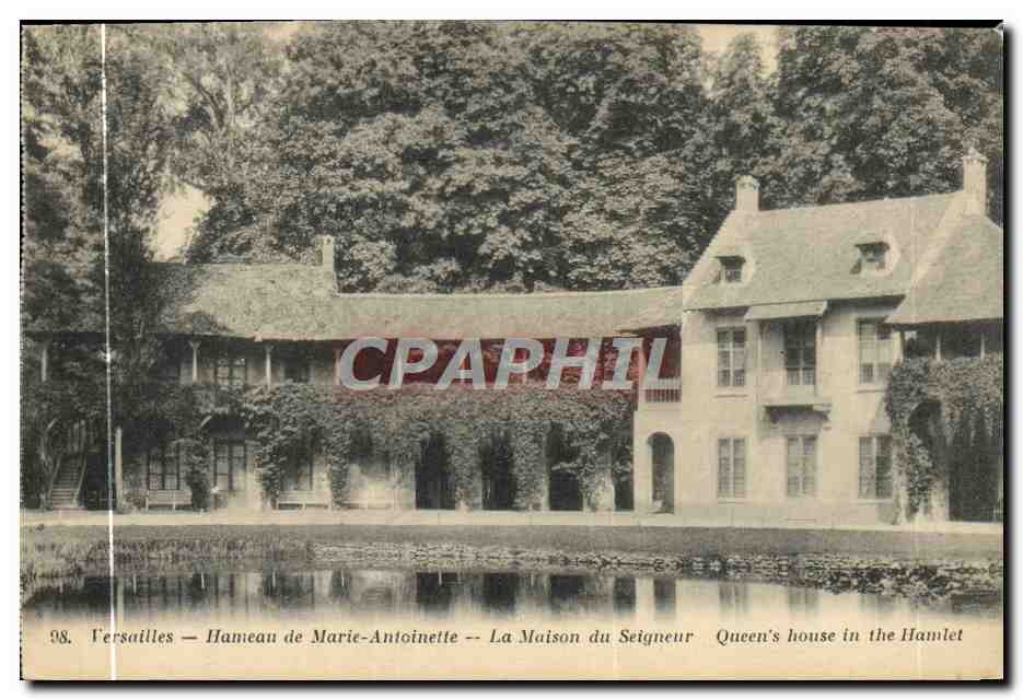 CPA Versailles Hameau De Marie Antoinette La Maison Du Seigneur