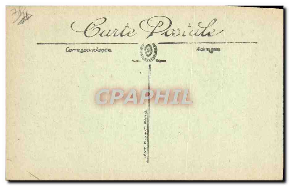 CPA Versailles Le Palais Du Grand Trianon Et les Jardins — Verso