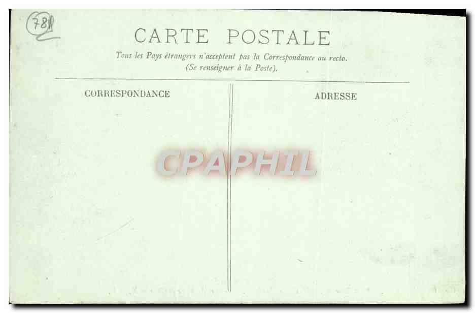CPA Versailles Petit Trianon Musee Des Voitures Voiture Du Sacre de Charles X — Verso