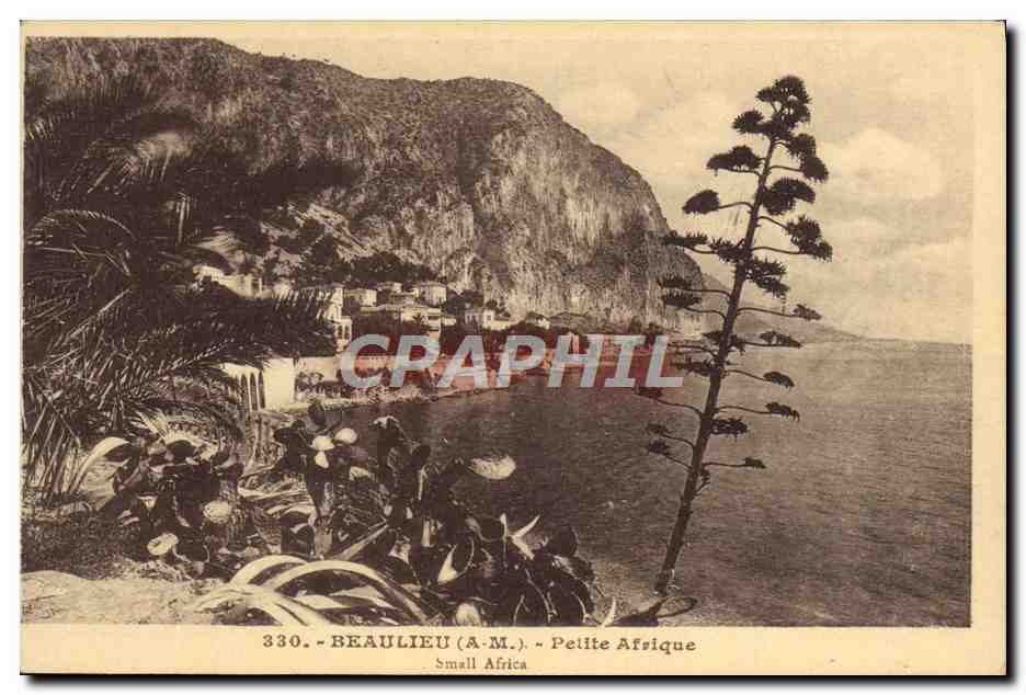CPA Beaulieu Petite Afrique 
