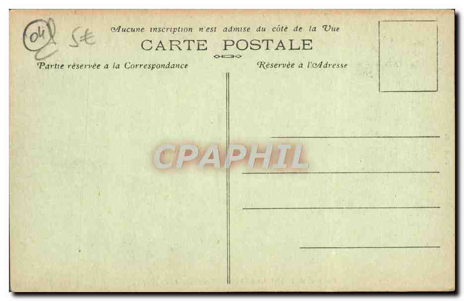 CPA Digne Les Bains Les Clues De Chabrieres — Rückseite