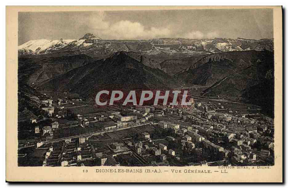 CPA Digne Les Bains Vue Generale