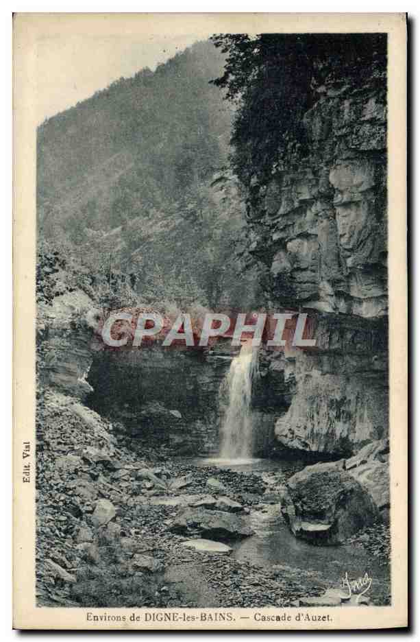 CPA Digne Les Bains Cascade D'Auzet