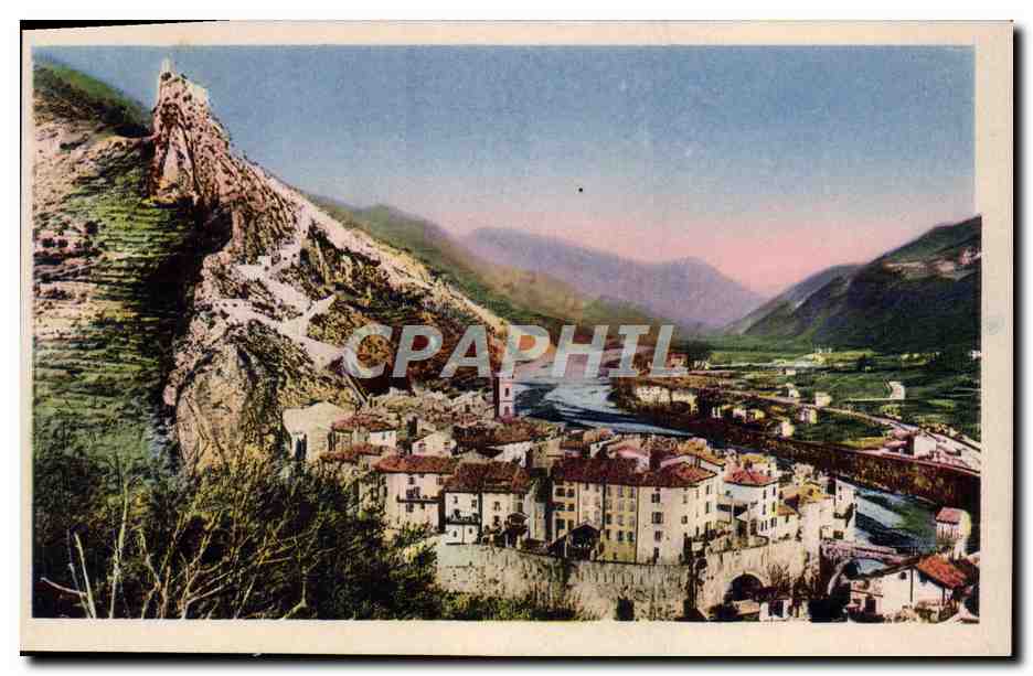 CPA Entrevaux Vue Generale