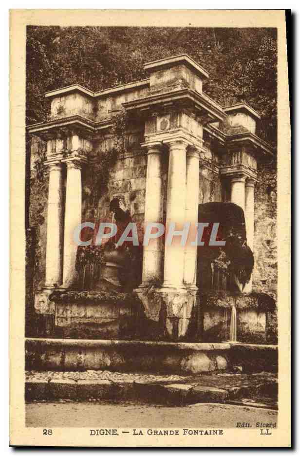 CPA Digne La Grande Fontaine