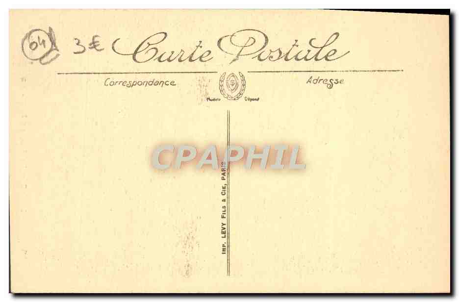 CPA Digne La Grande Fontaine — Rückseite