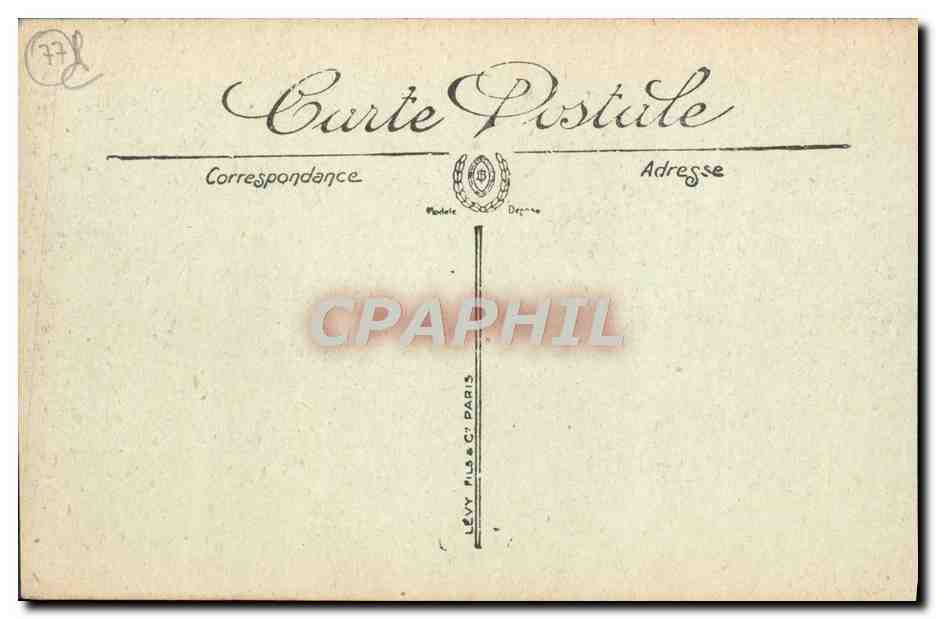 Meaux — Le Boulevard de Jean-Rose et le Monument des Enfants morts pour la Patrie — L.L. — Verso