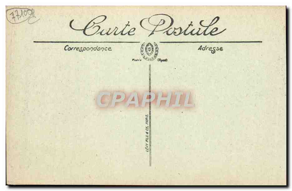 CPA Meaux Le Parc Des Trinitaires Vieil arbre — Verso