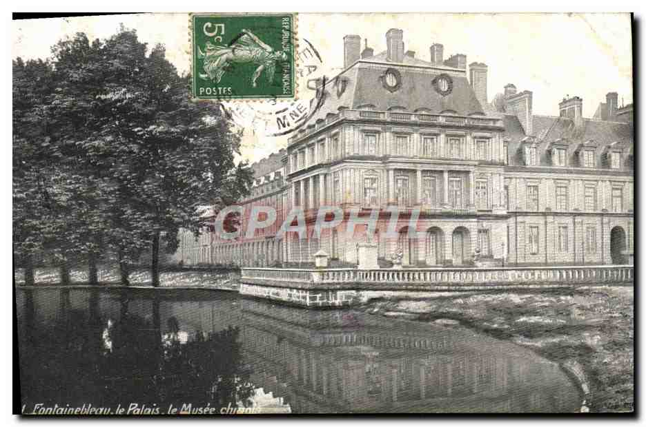 Fontainebleau, das Schloss, das chinesische Museum — Verleger G.B.N.G. & Cie - Vorderseite