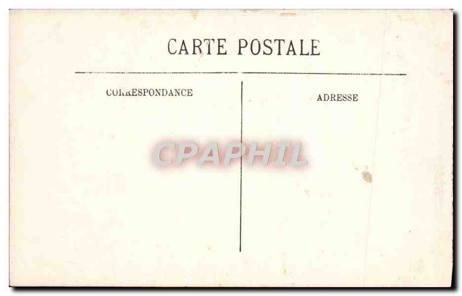 Fontainebleau — Le Palais. — Chambre à Coucher de Napoléon Ier. — LL. — N° 355 — Achterkant