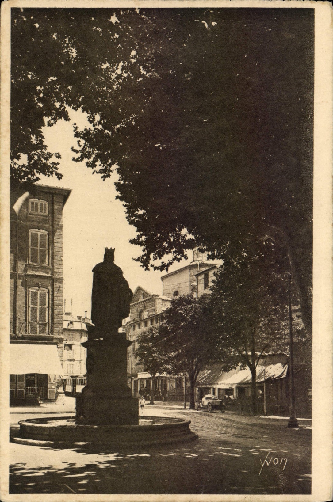 Statue du Roi René — Aix-en-Provence — Éditions d'Art YVON