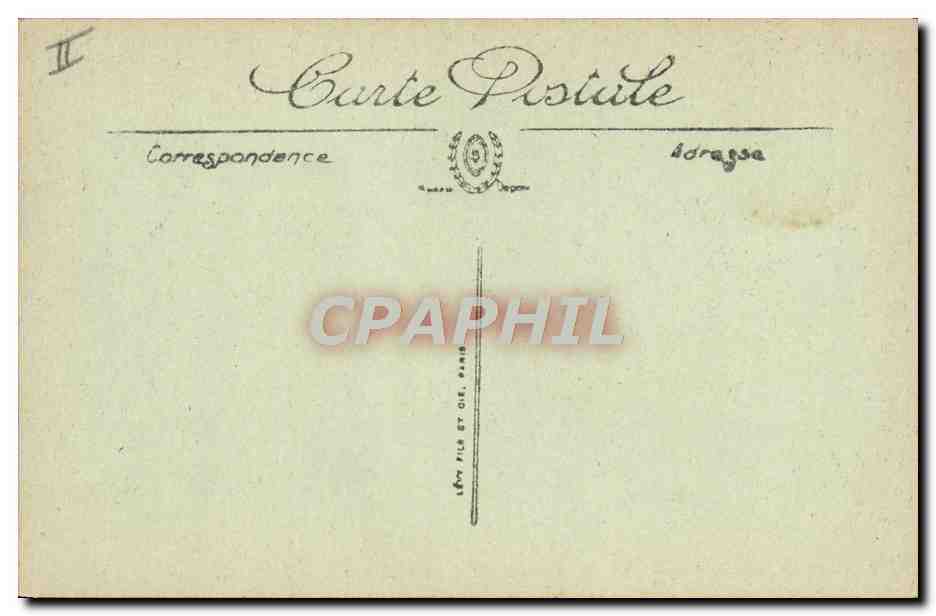 CPA Douanes Douaniers Menton Frontiere franco italienne La douane francaise  — Rückseite