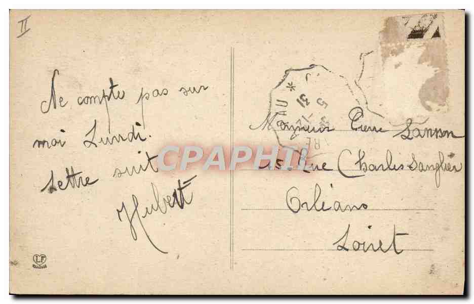 CPA Douanes Douaniers Vallee d'Ossau Gabas La douane francaise et le parc de l'Hotel des Pyrenees — Rückseite