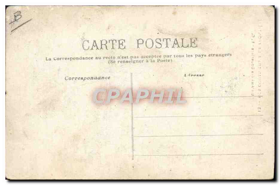 CPA Douanes Nos Douaniers a la frontiere Un ami des douaniers Chien  — Rückseite