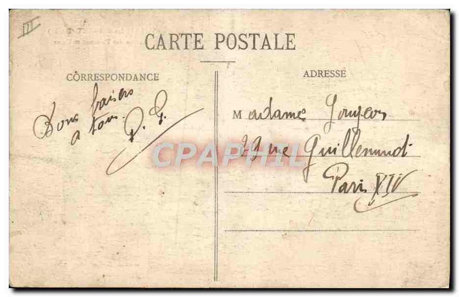 CPA Douanes Douaniers Villars les Blamont Bureau des douanes et usine — Rückseite
