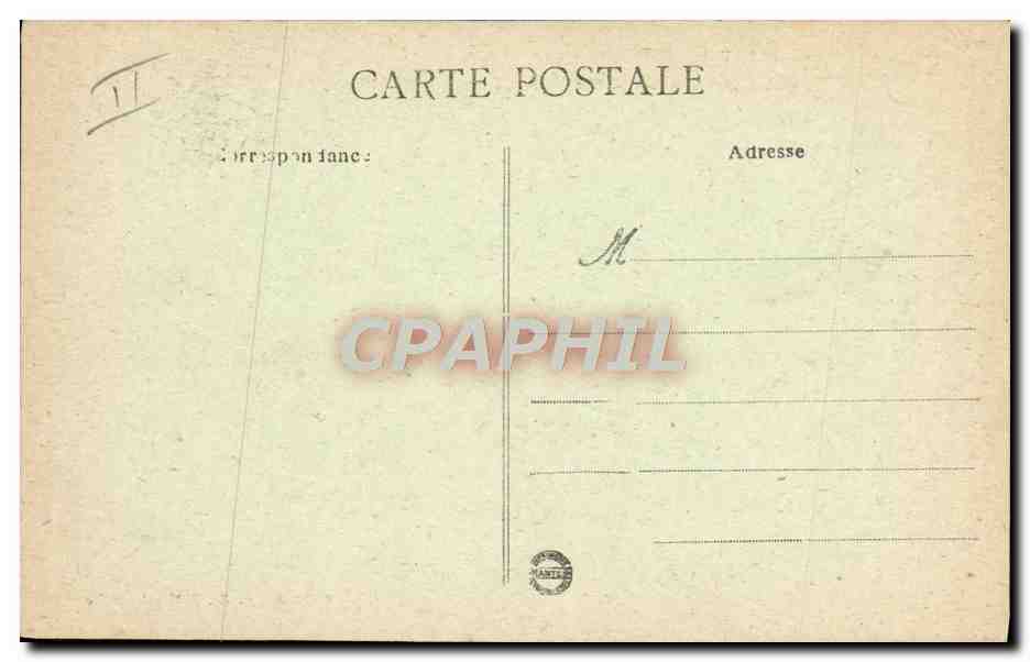 CPA Bagne Bagnard Ile de Re Saint Martin Entree de la citadelle Porte Montluc  — Rückseite