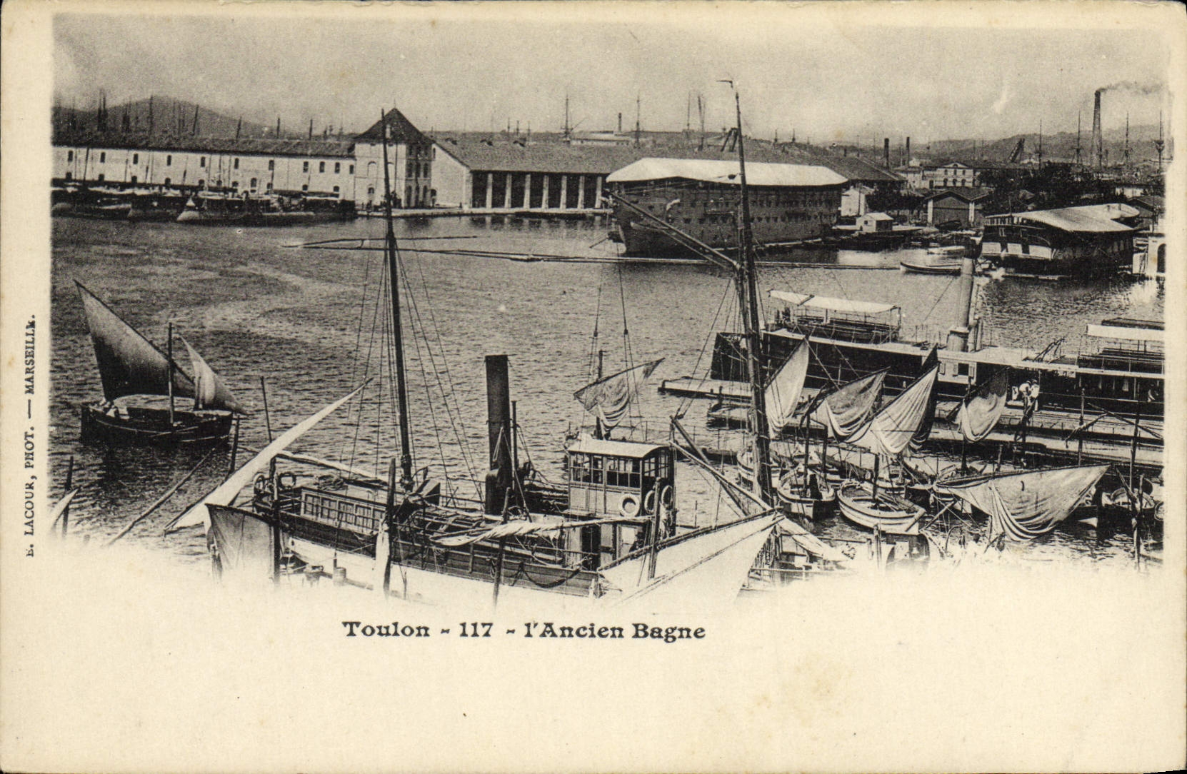 CPA Bagne Bagnard Toulon L'ancien bagne 