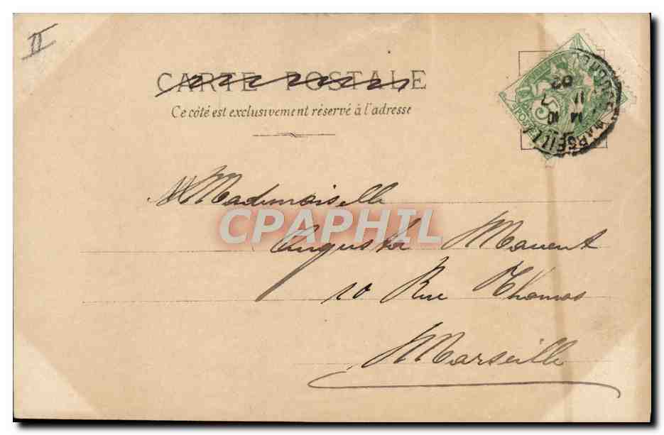 CPA Enfant Police Policier — Verso