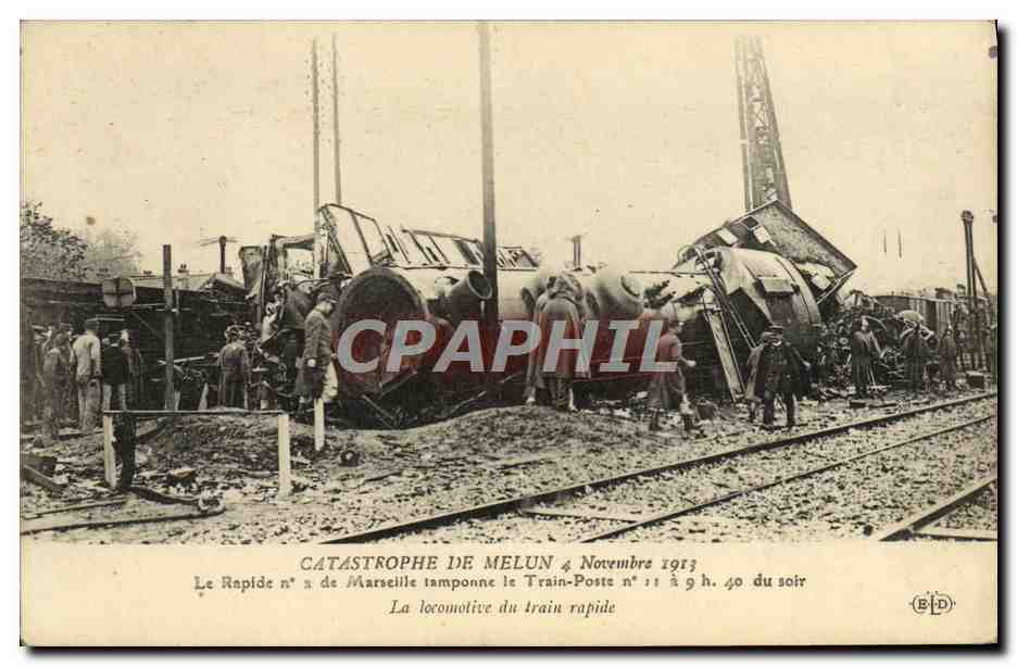 Catastrophe de Melun — 4 novembre 1913 — B.D. n° 11