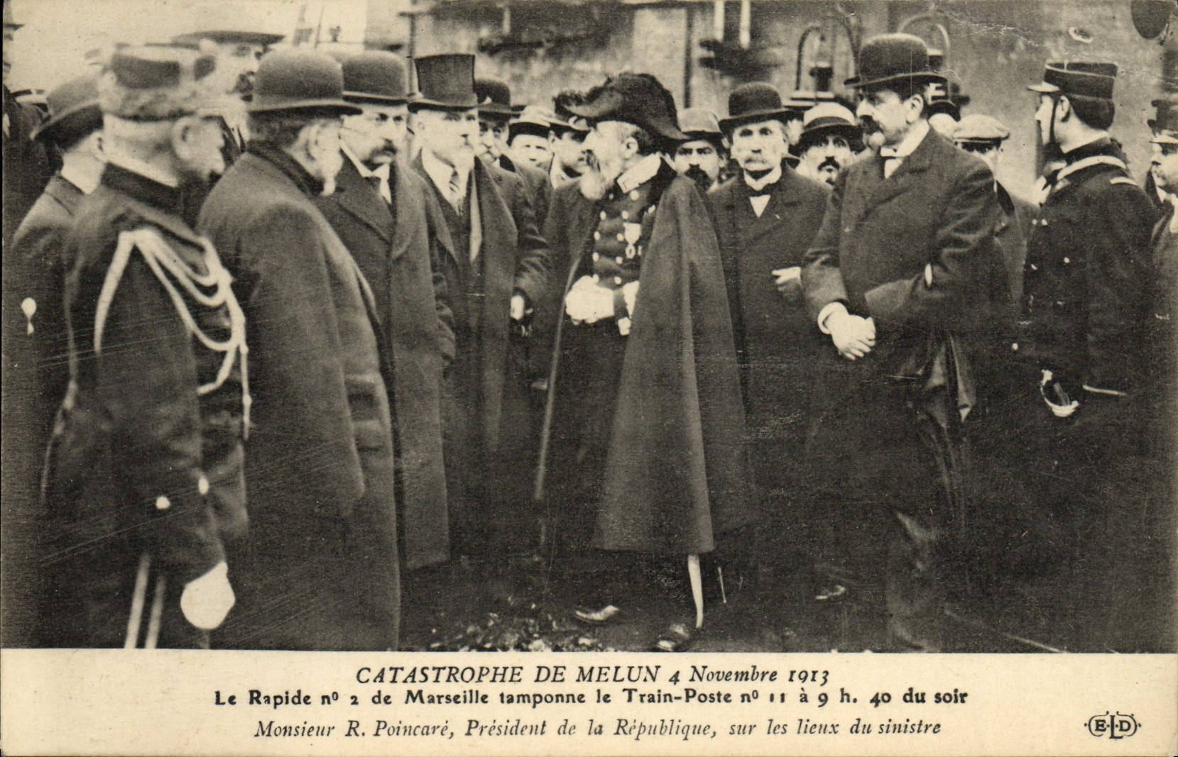 Catastrophe de Melun — 4 novembre 1913 — B.D. éditeur