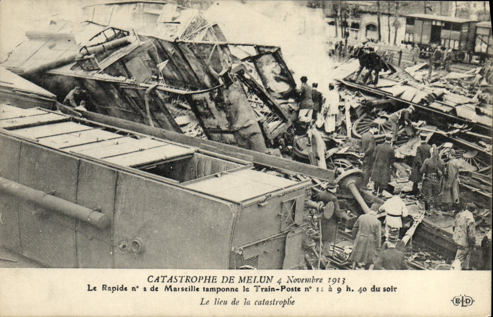 Catastrophe de Melun — 4 novembre 1913 — E.P.D.