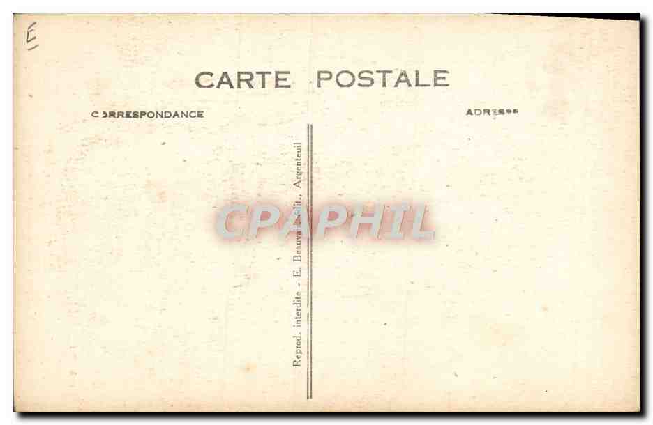 Gérard DEBAETS — Vainqueur du Critérium des Aiglons 1924 — Cliché Rol — Rückseite