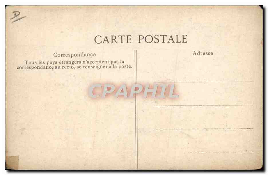 Fête sportive des artistes lyriques — Vélodrome Buffalo — 24 août 1905 — Éditeur E.D. — Reverso