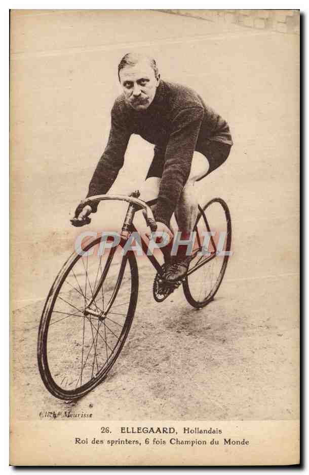 Ellegaard, Hollandais — Roi des sprinters, 6 fois Champion du Monde — Éditeur E. Beaurepaire