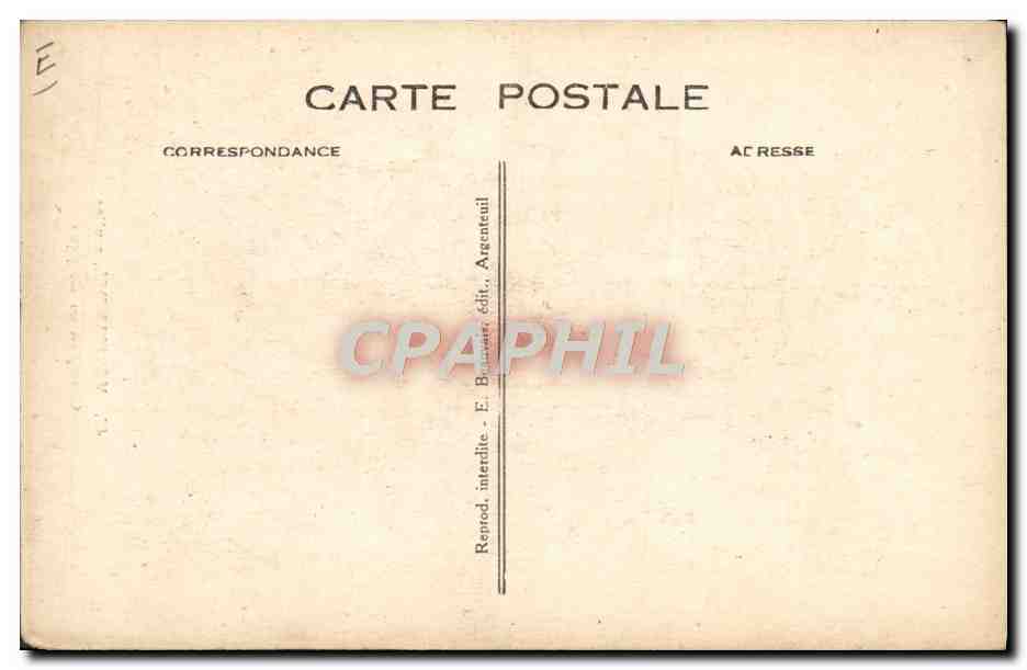 Vermandel, routier — Champion de Belgique — E. Batauer, édit. Argenteuil — Rückseite