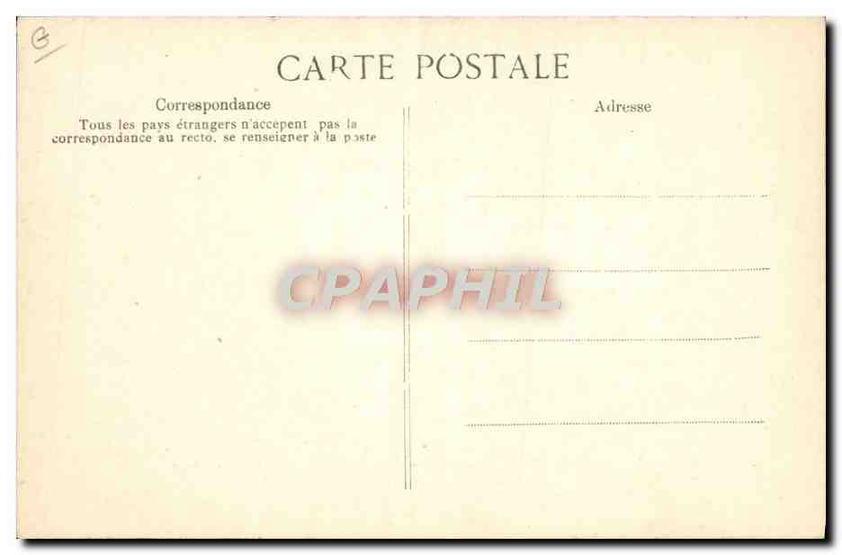 Drei Radfahrer — Comby, Lafay, Suxe — auf ihrem Fahrrad „ETNA“ — Fotografie von Giovenzo, Roanne (Loire) — Rückseite