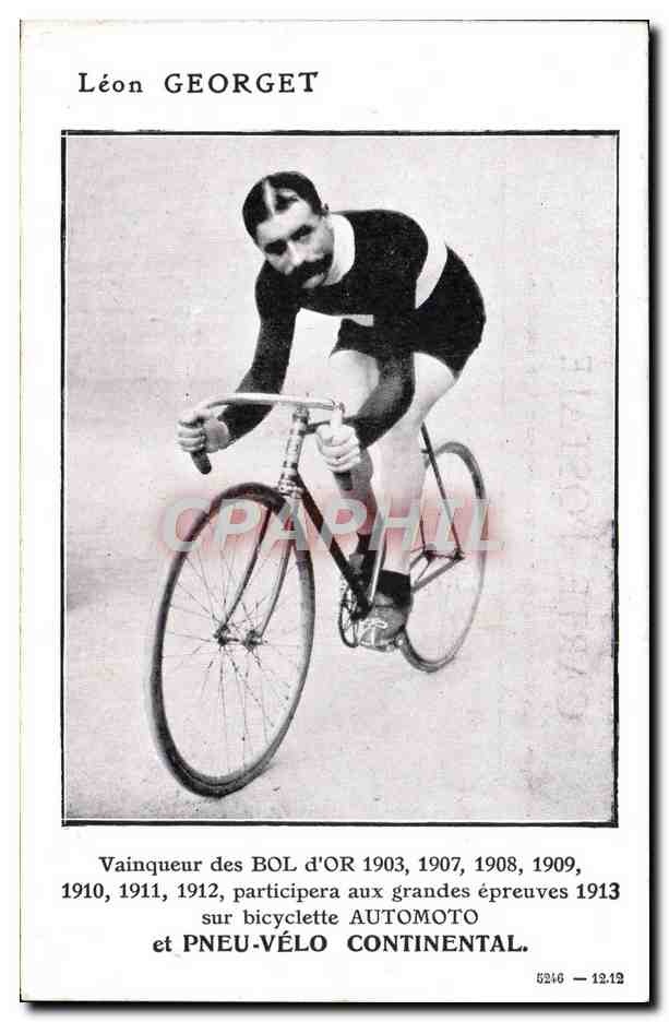 Léon GEORGET — cycliste — éditeur inconnu, n° 5246