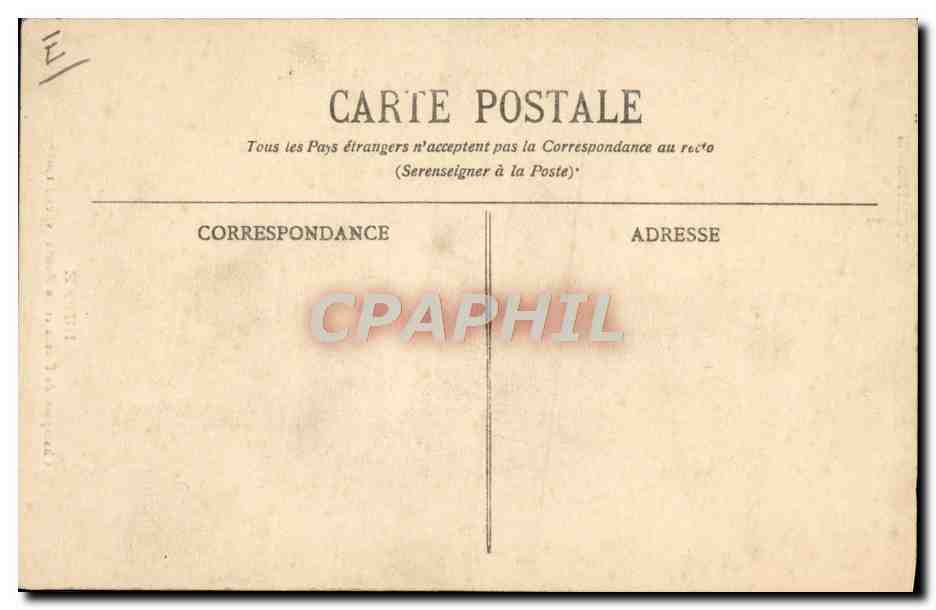 DUPRÉ — Champion de France et du Monde (vitesse 1909) — Imprimeries Réunies Nancy — Rückseite