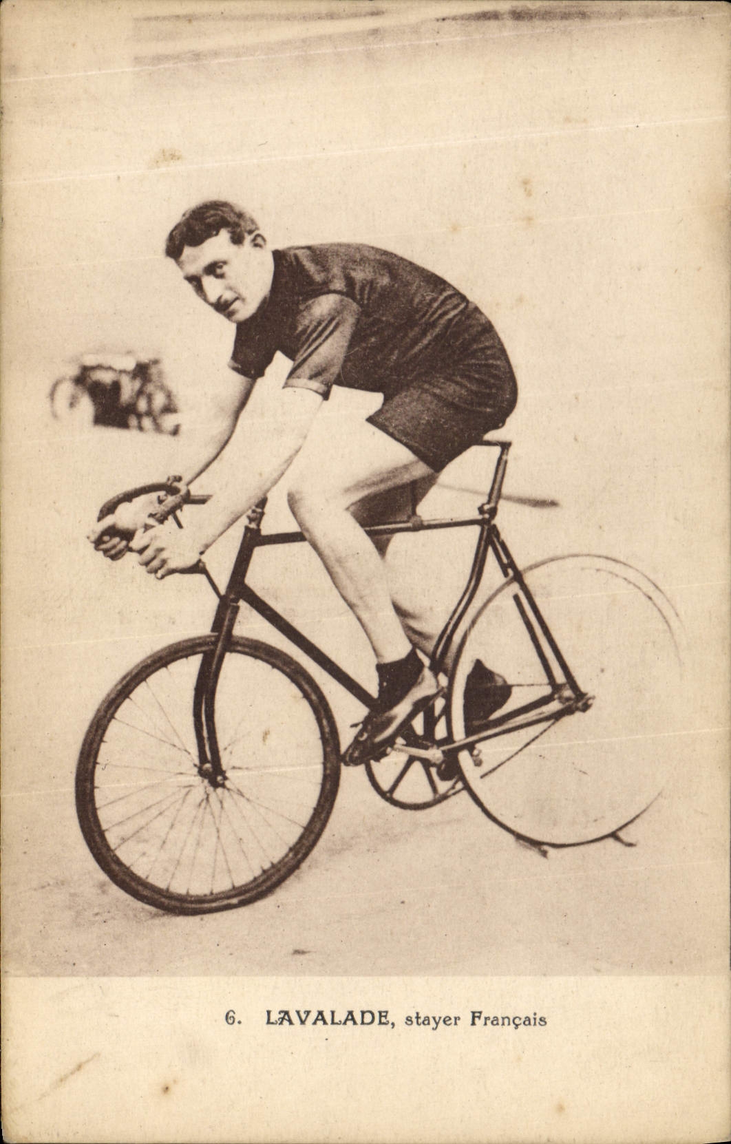 Lavalade, cycliste français — n°6 — E. Bastin, éditeur