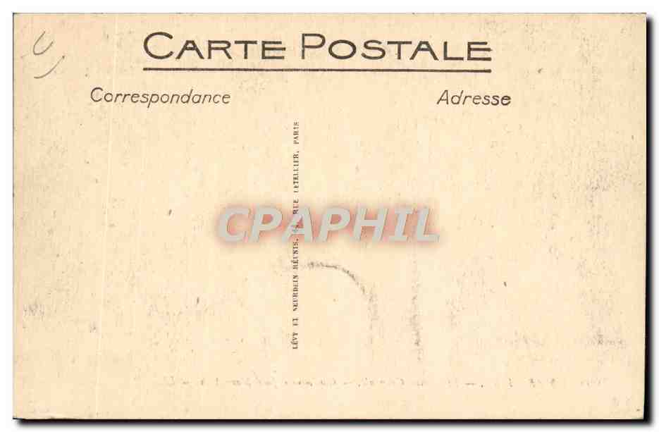 Marseille — Exposition Coloniale — Cordonnier Juif Marrakech — LL. — Verso
