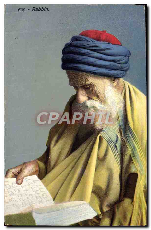 Rabbin — Rabbin — Lehnhert & Landrock, Tunis - Vorderseite